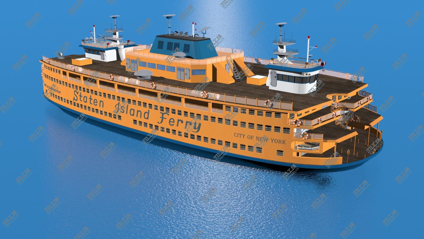 images/goods_img/20210319/3D model Staten Island Ferry New York/4.jpg